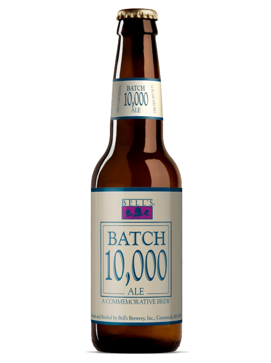 A bottle of Batch 10,000 Ale