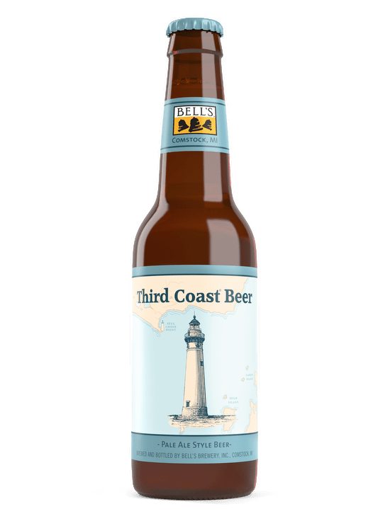 A single bottle of Third Coast Beer