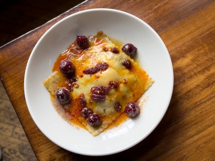 Recipe: Cherry and Short Rib Raviolo with Bell’s Porter